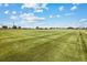 Well-maintained athletic field with green grass at 2215 Alyssa St, Fort Lupton, CO 80621