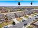 An aerial view highlights proximity to local amenities like North Campus and Top Golf at 17052 Lipan St, Broomfield, CO 80023