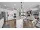 Spacious open concept kitchen featuring stainless steel appliances and modern finishes at 17052 Lipan St, Broomfield, CO 80023