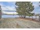 Backyard with trees and a clear view at 55 N Pines Trl, Parker, CO 80138