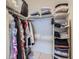 Organized closet with shelves and hanging rods for ample storage at 9490 W 14Th Ave # 3, Lakewood, CO 80215