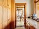 Convenient butler's pantry with ample storage, counter space, and easy access to the living areas at 6455 Dakota Ridge Dr, Golden, CO 80403
