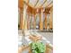 Impressive open living space with towering wooden beams, ample seating, and a serene ambiance enhanced by natural light at 6455 Dakota Ridge Dr, Golden, CO 80403