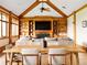 Cozy living room with built-in shelving, a fireplace, and comfortable seating for Gathering gatherings at 6455 Dakota Ridge Dr, Golden, CO 80403