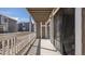 Private balcony offering a serene outdoor retreat at 18106 E Ohio Ave # 103, Aurora, CO 80017