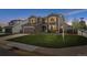Charming two-story home with a well-manicured lawn and attached two-car garage at 6502 Shea Pl, Highlands Ranch, CO 80130