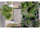 Aerial view of the property showcasing the home, roof, yard, and surrounding neighborhood at 140 S Kendall St, Lakewood, CO 80226