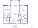 Detailed floor plan showcasing the layout and dimensions of the home, providing a comprehensive overview of the living spaces at 15460 Canyon Gulch Ln # 105, Englewood, CO 80112