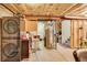 Basement laundry area with washer/dryer hookups and utility access at 2862 W Long Dr # A, Littleton, CO 80120