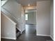 Bright foyer with wood flooring and gray walls welcomes you home at 1759 Jennifer St, Brighton, CO 80601