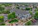 Wide aerial view of the building showcasing landscaping, parking and common areas at 5255 Memphis St # 1009, Denver, CO 80239