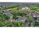 Vast aerial showing community near large sports and recreation fields at 5255 Memphis St # 1009, Denver, CO 80239