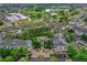 Sweeping aerial showing community with sports fields, lake and surrounding area at 5255 Memphis St # 1009, Denver, CO 80239
