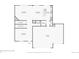 First floor plan showing living room, dining room, kitchen, bathroom and garage at 4920 S Netherland Way, Centennial, CO 80015