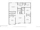 Second floor plan showing primary bedroom, primary bath, bedrooms and living room at 4920 S Netherland Way, Centennial, CO 80015