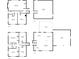 Detailed floor plan of the house layout featuring multiple bedrooms, bathrooms, and living spaces at 4358 S Alton St, Greenwood Village, CO 80111
