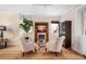 Inviting living room featuring a fireplace, hardwood floors, comfortable seating, and stylish accents at 433 N Ogden St, Denver, CO 80218