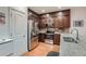 Modern kitchen with stainless steel appliances and granite countertops at 8036 E 53Rd Dr, Denver, CO 80238