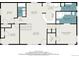 Detailed floor plan showcasing layout and dimensions of the home at 1683 Monroe St, Strasburg, CO 80136