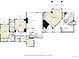 Second floor plan displaying the layout of bedrooms, bathrooms, and walk-in closets, providing a functional living space at 5 Walden Ln, Cherry Hills Village, CO 80121