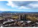Breathtaking aerial view of the city skyline showcasing the property's prime location at 1674 Fillmore St # Al3, Denver, CO 80206