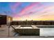 Beautiful rooftop pool with amazing city views and dramatic sunset at 1674 Fillmore St # Al3, Denver, CO 80206