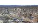 Aerial view of a residential neighborhood with a clear sky at 3530 Chase St. St, Wheat Ridge, CO 80212