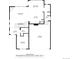 Floor plan of the second floor, featuring kitchen, living, dining, and garage at 19760 W 59Th Dr, Golden, CO 80403
