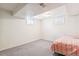 Basement bedroom with carpet and neutral walls, providing a comfortable and private retreat at 12046 W Green Mountain Dr, Lakewood, CO 80228