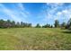 Expansive grassy lot surrounded by mature trees under a bright blue sky at 2882 Gentry Ct, Watkins, CO 80137