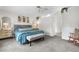 Spacious main bedroom with carpeted floors, neutral walls, and lots of natural light at 6375 S Jackson St, Centennial, CO 80121
