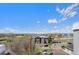 A stunning view from above the neighborhood shows off beautiful landscape at 1245 Utica St # 104, Denver, CO 80204