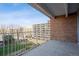 A balcony with views of the grounds at 955 Eudora St # 505E, Denver, CO 80220