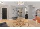 Elegant foyer featuring tiled flooring, neutral wall color, and statement decor at 150 S Madison St # 303, Denver, CO 80209