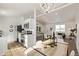 Modern kitchen with white cabinets and stainless steel appliances at 16930 E Wagontrail Pkwy, Aurora, CO 80015