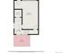 Detailed floor plan illustration displaying layout of rooms with dimensions, including the office, garage, foyer, and porch at 2726 Federal Blvd # 1, Denver, CO 80211