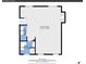 Floor plan displaying the layout of the rooms at 17769 E Iowa Dr, Aurora, CO 80017