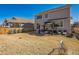 Backyard with an outdoor living space featuring a gazebo and a lawn area with soccer nets at 16737 Lake Helen Blvd, Mead, CO 80542