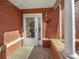 Inviting front door entrance with brick exterior at 7440 Lowell Blvd # B, Westminster, CO 80030