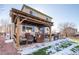 Covered patio, seating area, and pergola at 19805 E 58Th Pl, Aurora, CO 80019