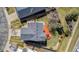 Overhead view of the house highlighting the roof and a backyard deck at 5171 E 119Th Ct, Thornton, CO 80233