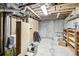 Unfinished basement with ample storage space at 370 Terra Vista St, Brighton, CO 80601