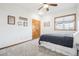 Charming bedroom with a baseball-themed decor and a double bed at 370 Terra Vista St, Brighton, CO 80601