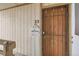 Welcome to unit 53, featuring a secured entrance door and a welcoming sign at 1358 S Irving St # 53, Denver, CO 80219