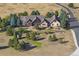 Luxury home with expansive grounds and a long driveway at 9250 Steeplechase Dr, Franktown, CO 80116