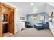 Cozy sitting area with comfortable seating and views at 9250 Steeplechase Dr, Franktown, CO 80116