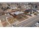 Aerial view of the house and surrounding homes at 11310 Irma Dr, Northglenn, CO 80233