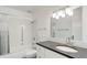 Bathroom with tub/shower, toilet and vanity at 755 S Alton Way # 9D, Denver, CO 80247