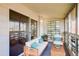 Enclosed patio with furniture at 755 S Alton Way # 9D, Denver, CO 80247