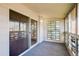 Enclosed patio with sliding door at 755 S Alton Way # 9D, Denver, CO 80247